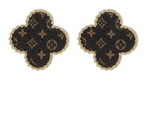 LV Quatrefoil Earrings