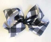 Load image into Gallery viewer, XL Plaid Bow
