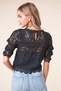 Cleo Lace Top